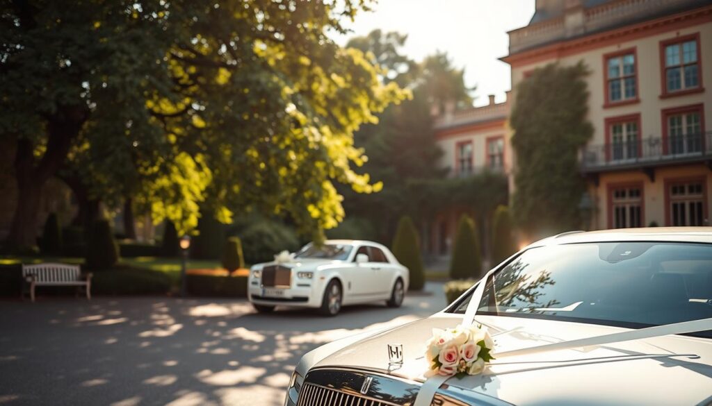 Mietwagen für die Hochzeit